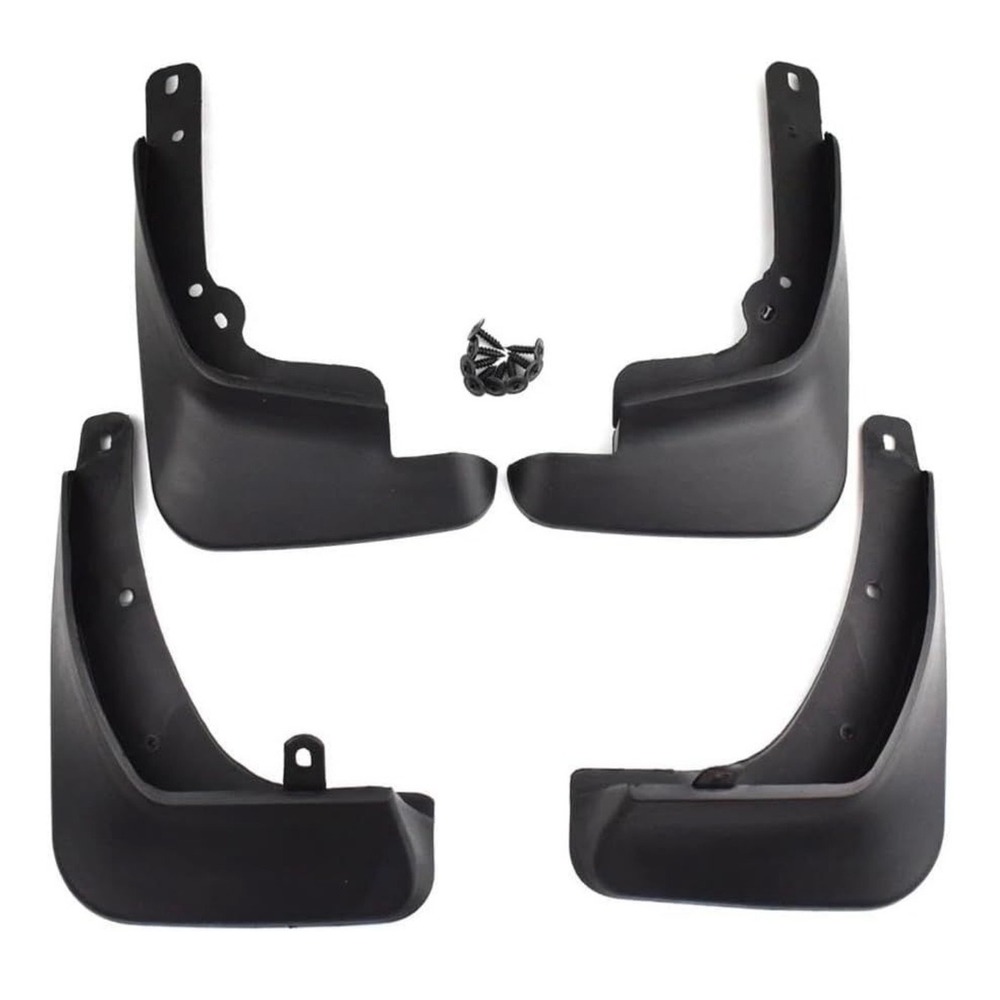 LABAITA Mud Flaps Splash Guards for Kia Rio 3 2012-2016 Front Rear 4Pc Set Black